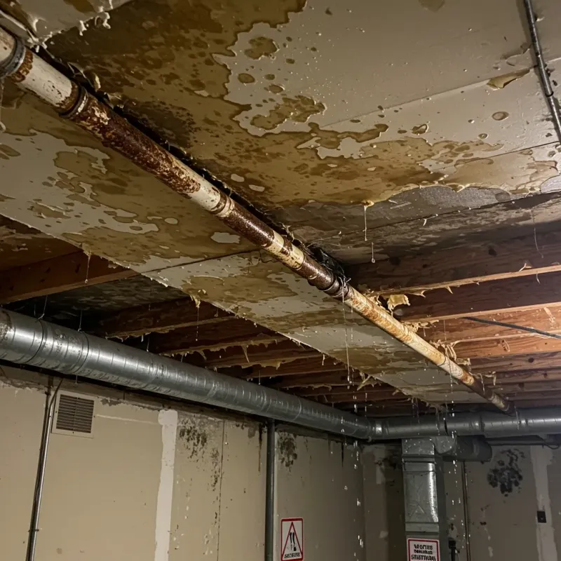 Ceiling Water Damage Repair in Water Valley, MS